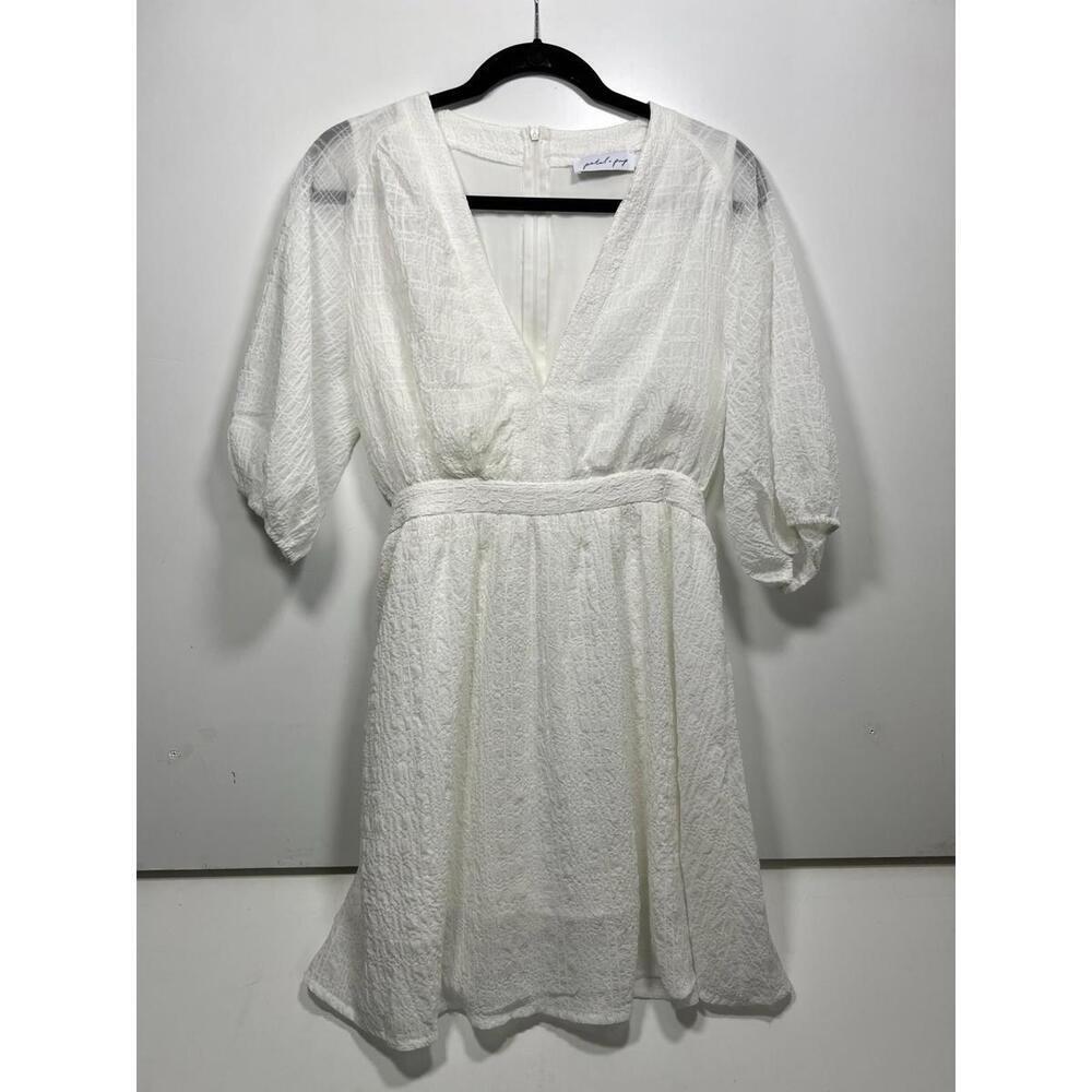 Petal And Pup Dress White Ittai Bridal Quinnie Medium Short